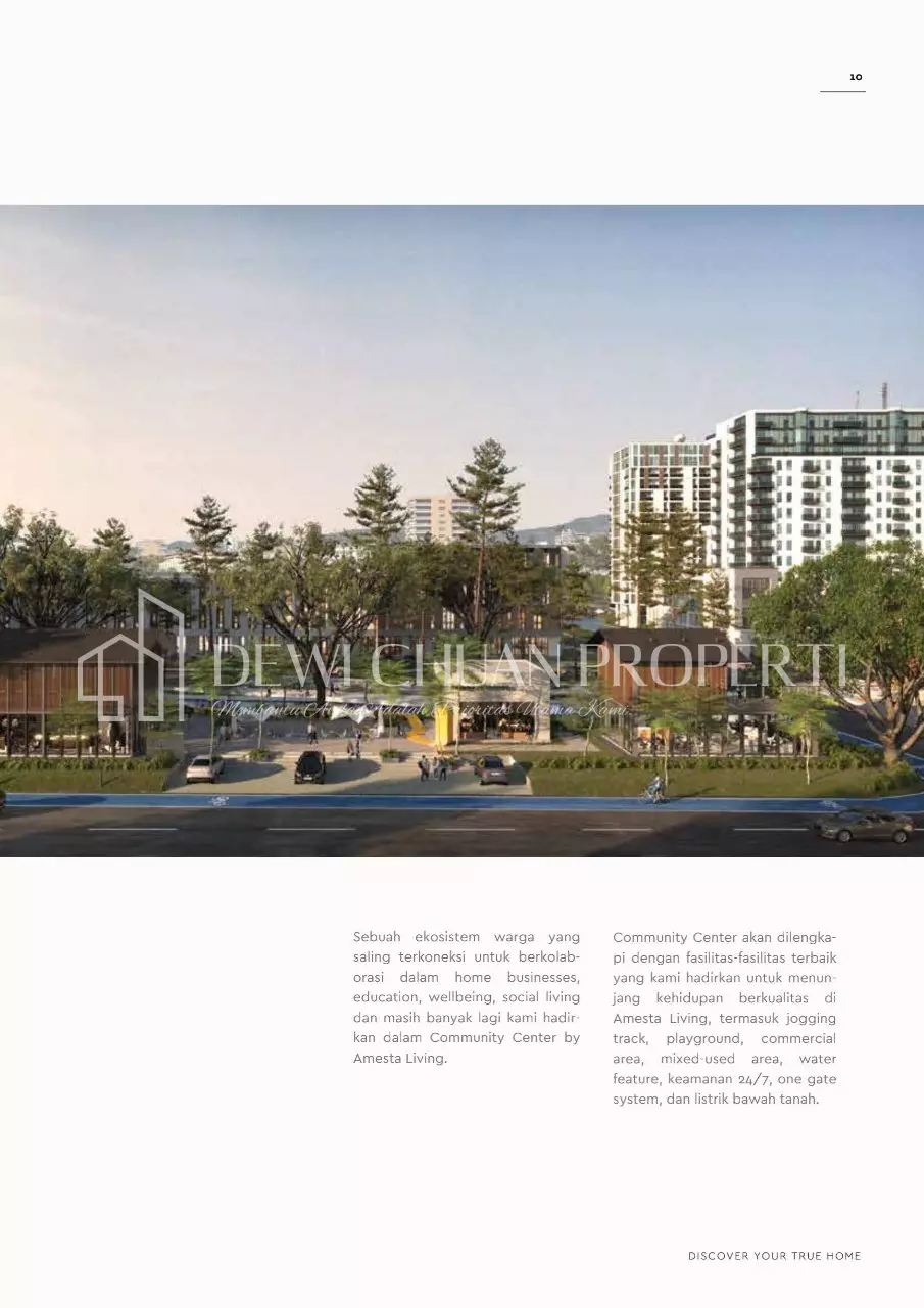 perumahan amesta living 9